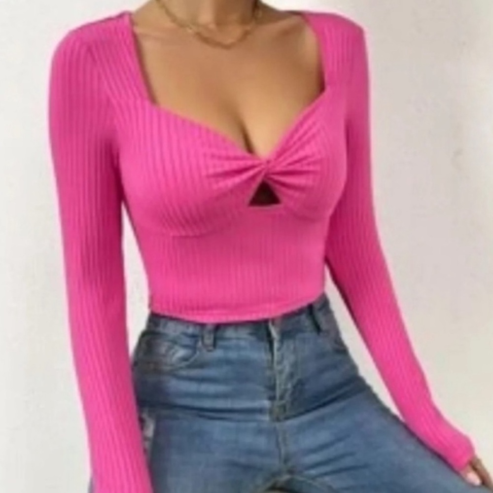 NWT Pink Target Bodysuit Sz M